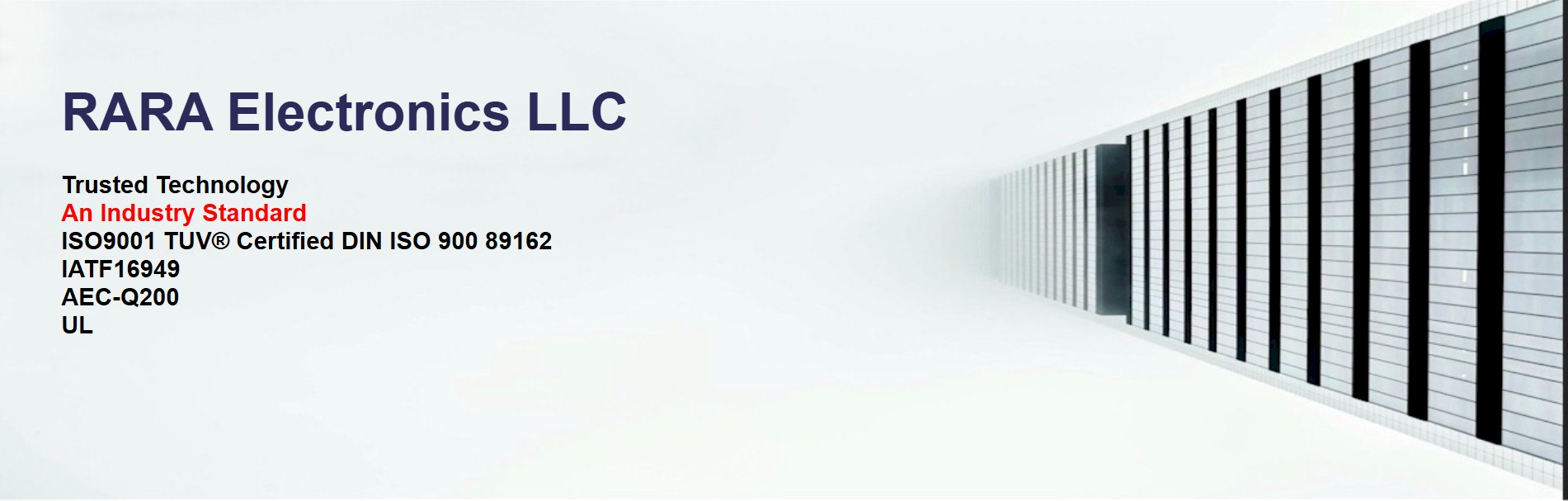 This is the background image for RARA Electronics LLC