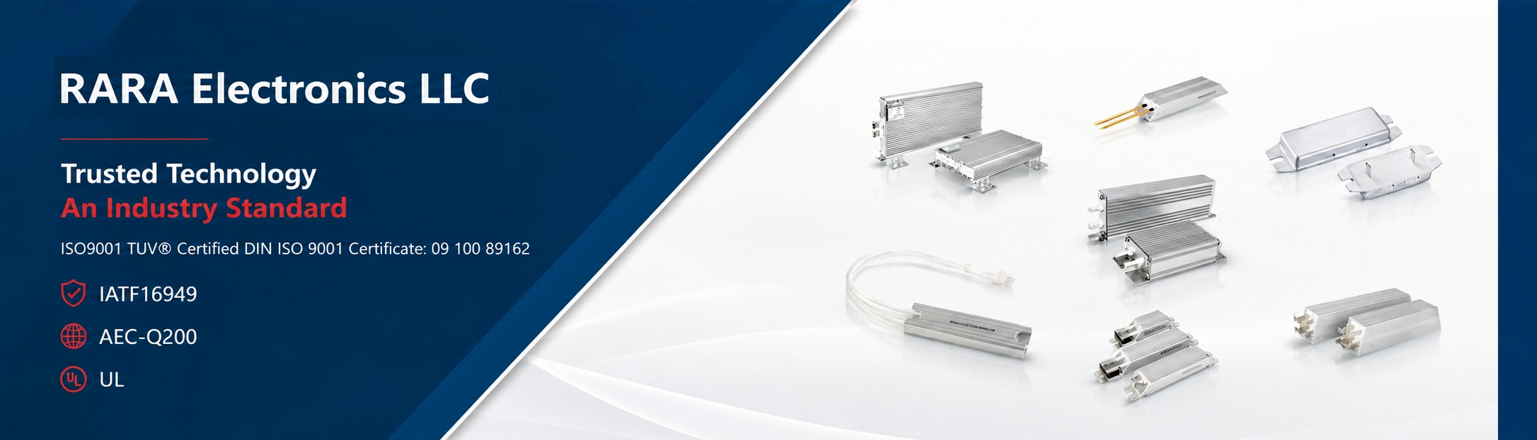 RARA Electronics Hero Banner